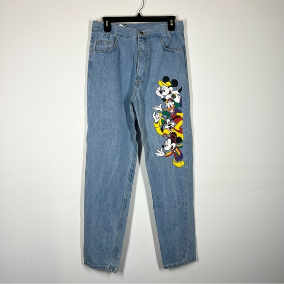 Disney Denim - NWOT VTG Disney Mickey Mouse Straight Leg Jeans Size 13